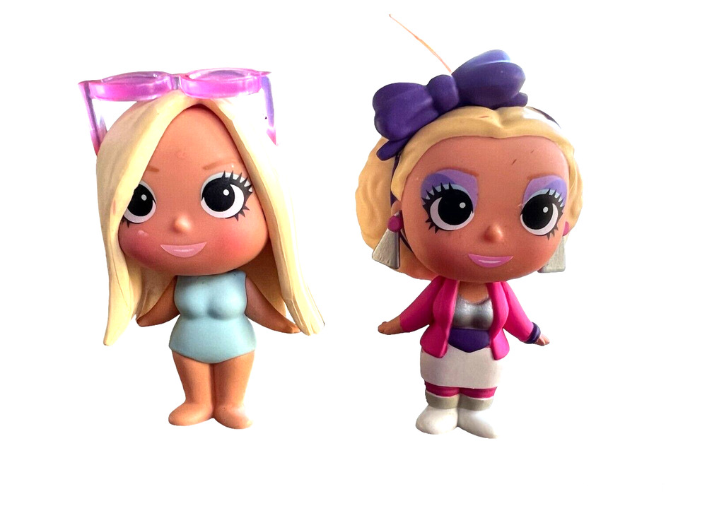 FUNKO Mystery Minis Barbie set of 2 - 1986 Rocker & 1971 Swimsuit Figurines